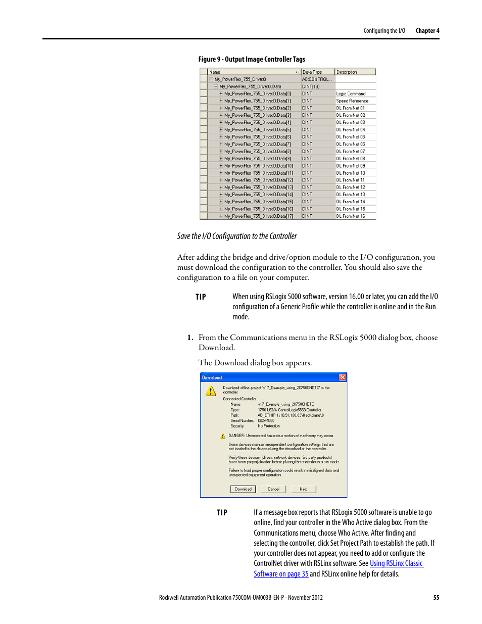 Rockwell Automation 20-750-CNETC PowerFlex Coaxial ControlNet Option Module User Manual | Page 55 / 150
