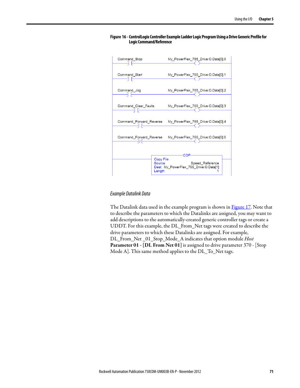 Rockwell Automation 20-750-CNETC PowerFlex Coaxial ControlNet Option Module User Manual | Page 71 / 150