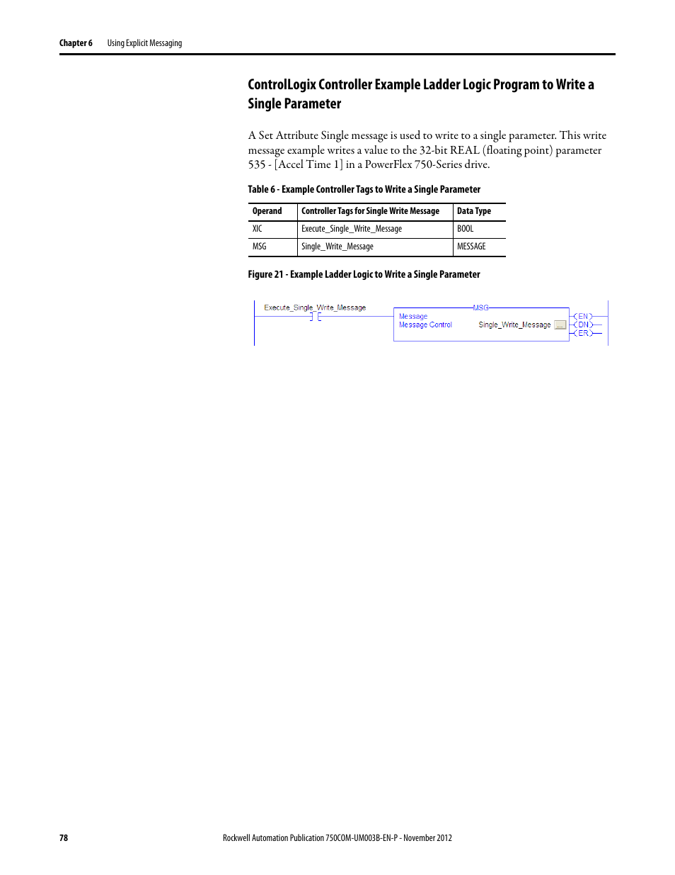 Rockwell Automation 20-750-CNETC PowerFlex Coaxial ControlNet Option Module User Manual | Page 78 / 150