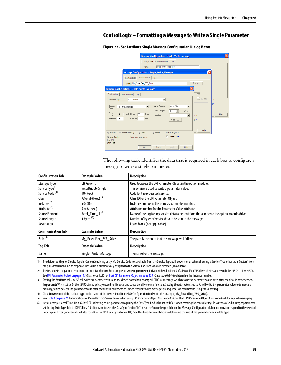 Rockwell Automation 20-750-CNETC PowerFlex Coaxial ControlNet Option Module User Manual | Page 79 / 150