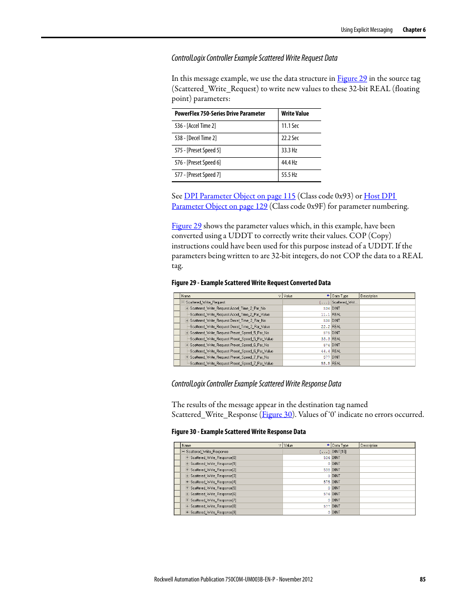 Rockwell Automation 20-750-CNETC PowerFlex Coaxial ControlNet Option Module User Manual | Page 85 / 150