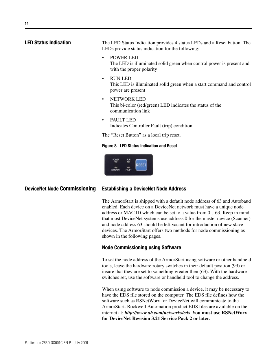 Rockwell Automation 283D ArmorStart - Getting Started User Manual | Page 14 / 24