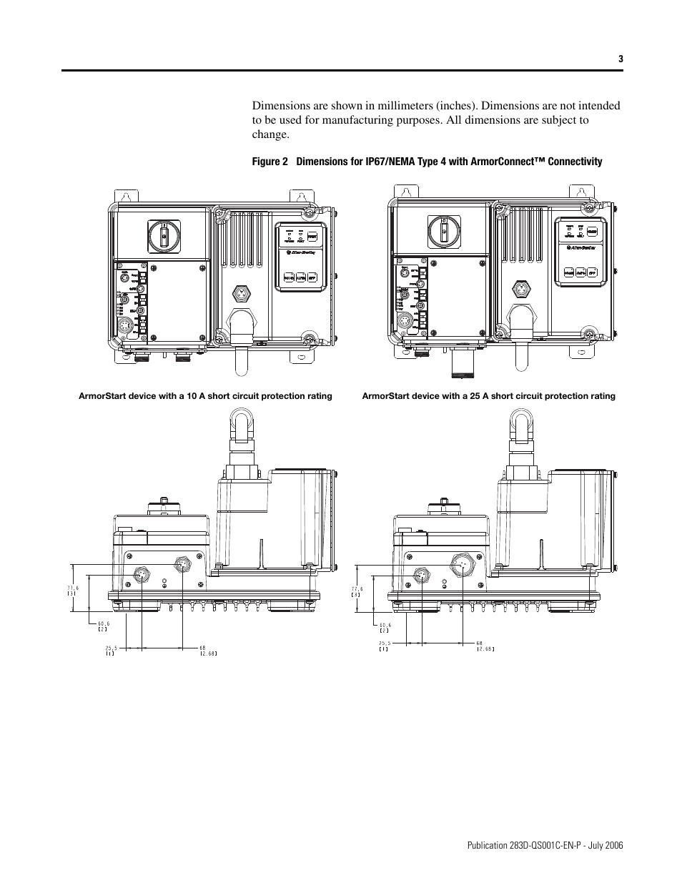 Rockwell Automation 283D ArmorStart - Getting Started User Manual | Page 3 / 24