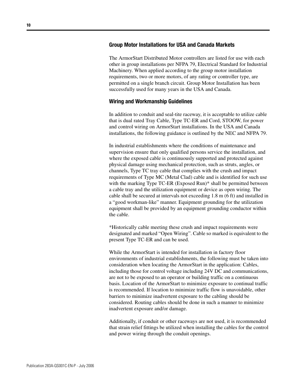 Rockwell Automation 283A ArmorStart with ArmorPoint Backplane - Getting Started User Manual | Page 10 / 32