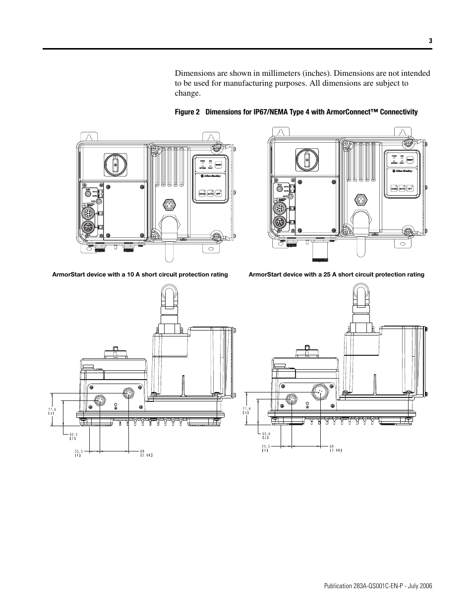 Rockwell Automation 283A ArmorStart with ArmorPoint Backplane - Getting Started User Manual | Page 3 / 32