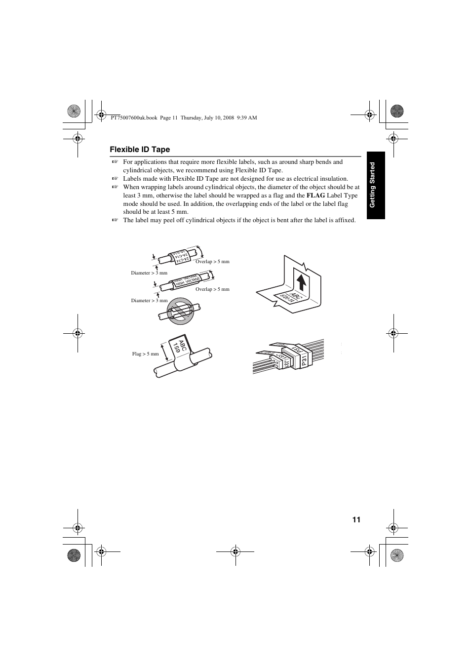 Brother P-TOUCH 7500 User Manual | Page 21 / 102