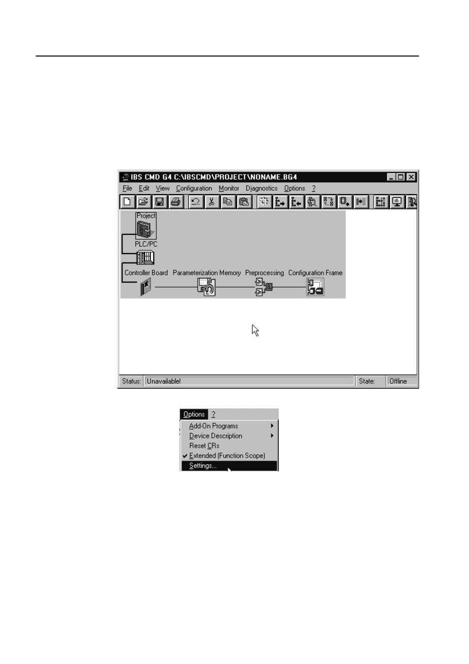 Create an interbus network configuration frame, Create an interbus network configuration frame -2 | Rockwell Automation 160IB1 InterBus Communication Module User Manual | Page 28 / 50