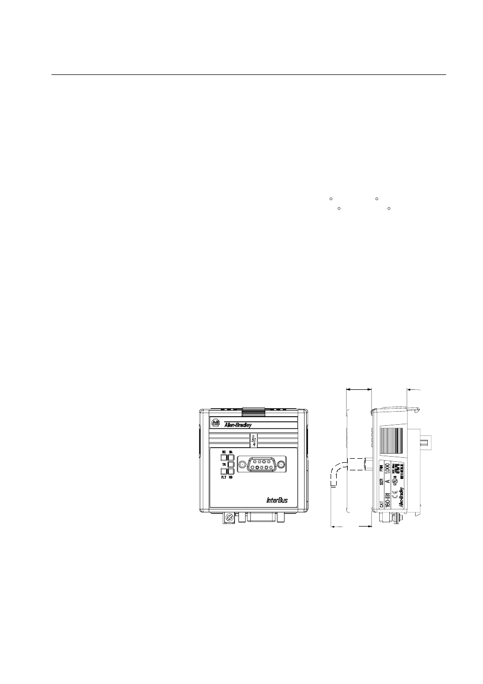 A - specifications, Electrical, Environmental | Communications, Mechanical, Appendix a, Specifications, Appendix | Rockwell Automation 160IB1 InterBus Communication Module User Manual | Page 45 / 50