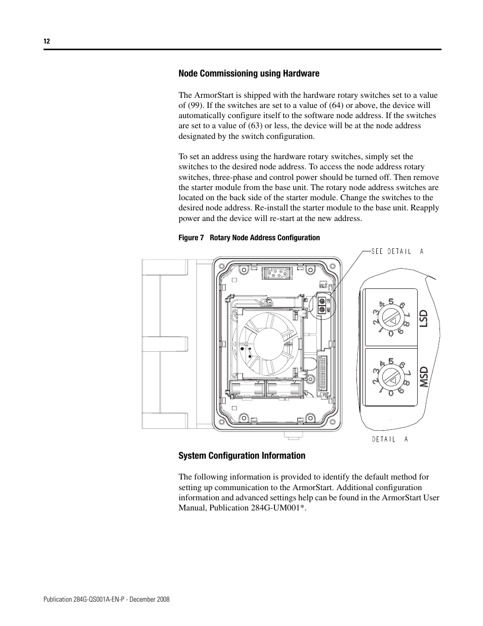 Lsdlsd msdmsd | Rockwell Automation 284G ArmorStart - Getting Started User Manual | Page 12 / 24