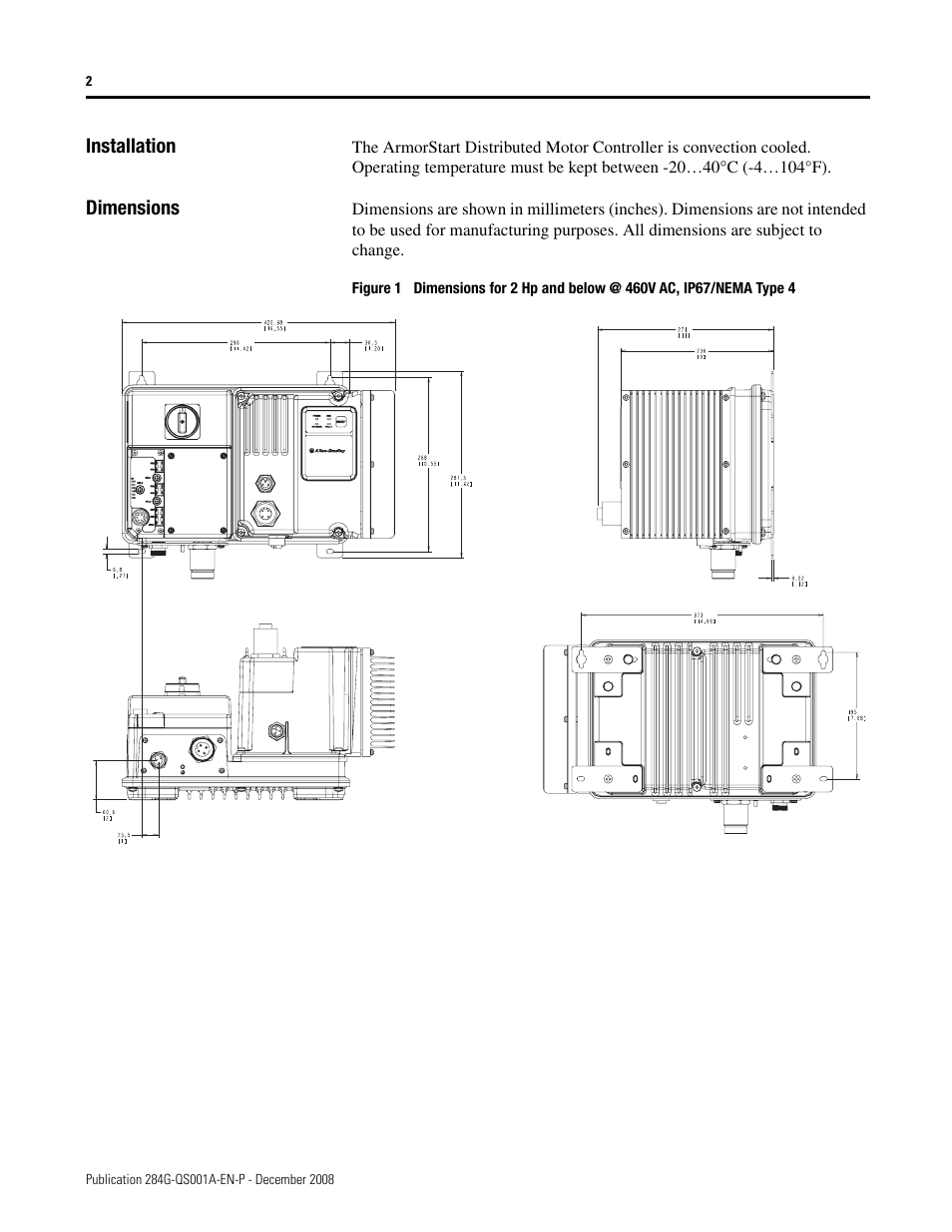 Rockwell Automation 284G ArmorStart - Getting Started User Manual | Page 2 / 24