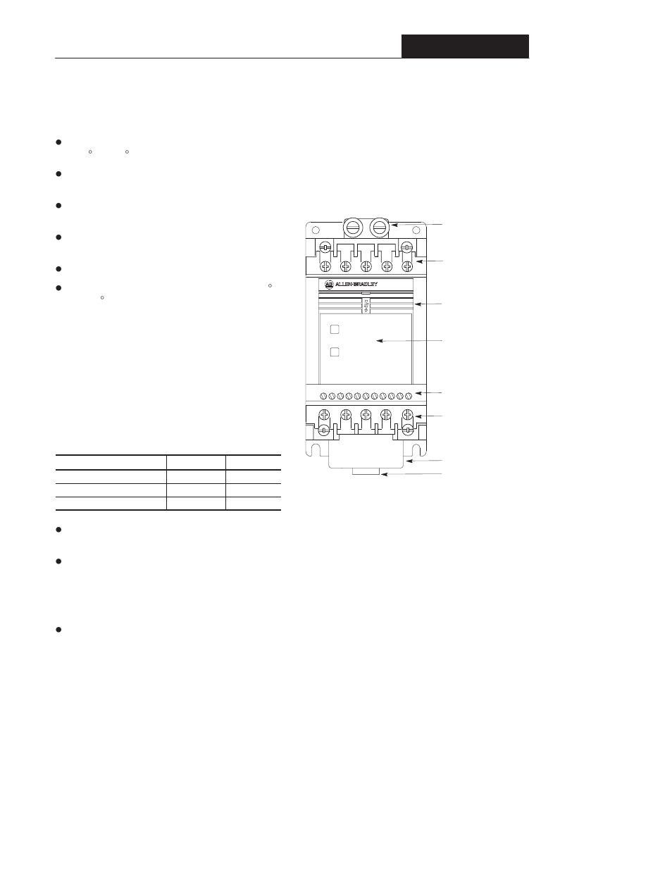 Chapter 2, Installation and wiring, Installation and storage | Ce compliance, Mounting requirements, Controller features | Rockwell Automation 160 AC DRIVE SER B/FRN 5-6.XX User Manual | Page 14 / 60