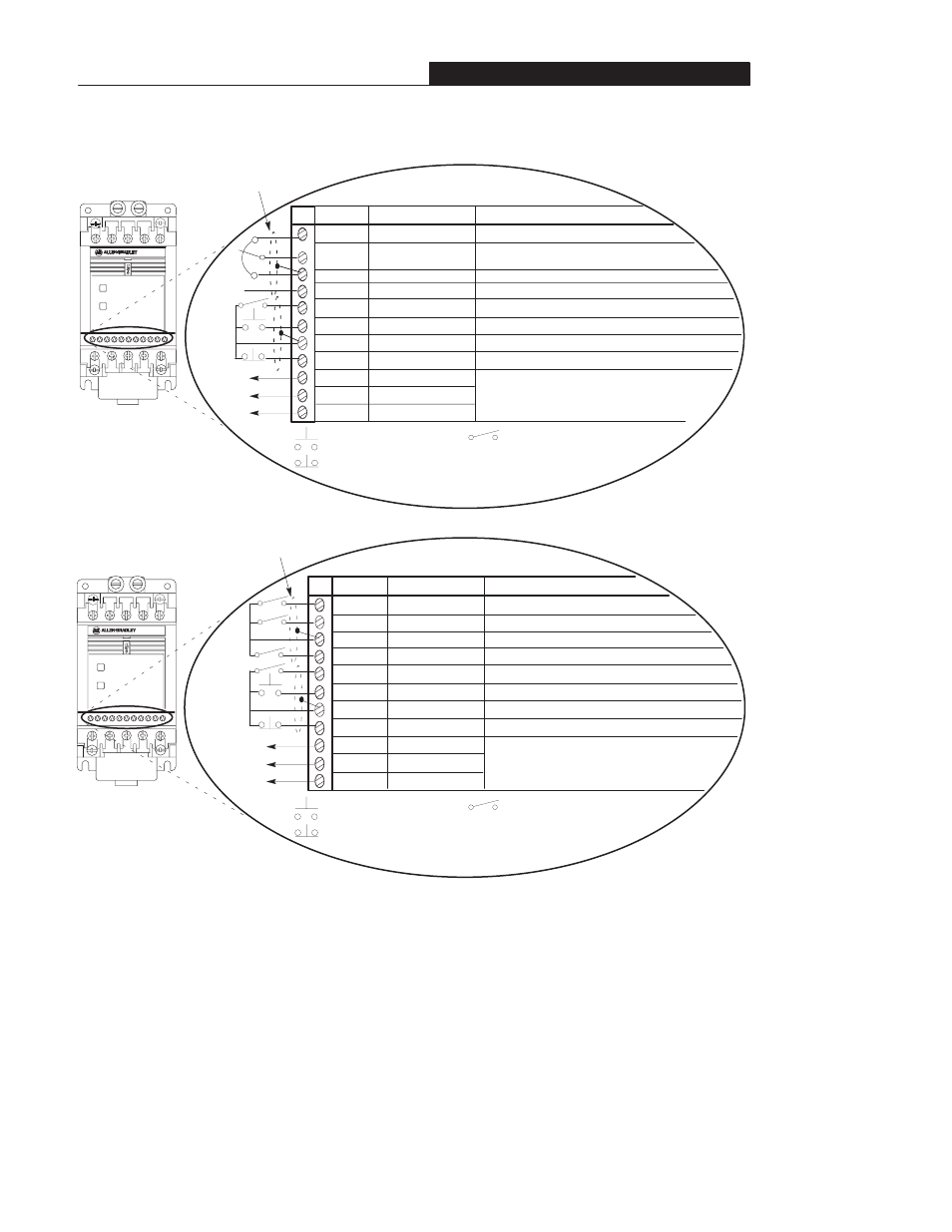 Control wiring | Rockwell Automation 160 AC DRIVE SER B/FRN 5-6.XX User Manual | Page 20 / 60