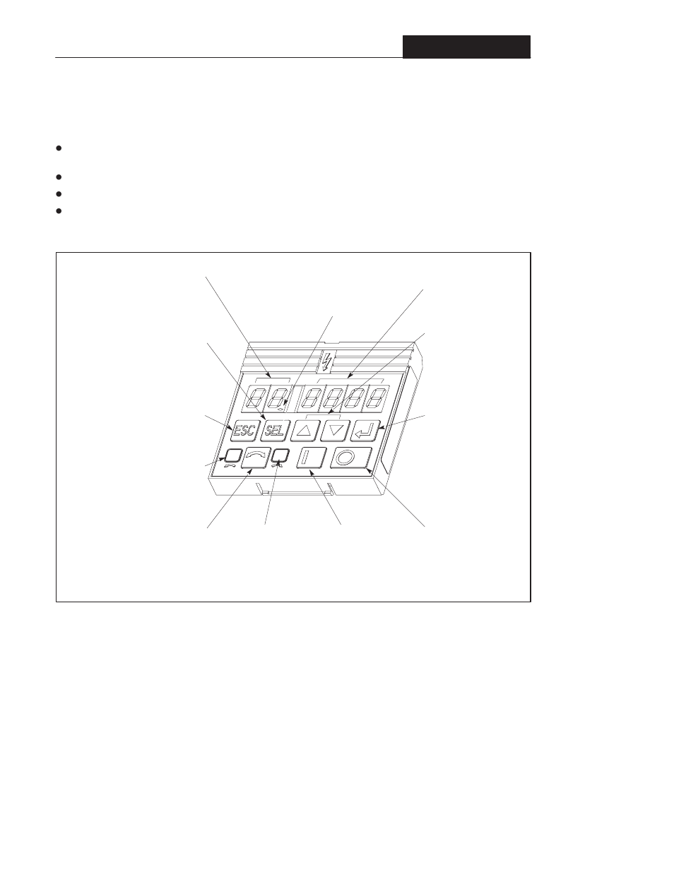 Chapter 3, Program keypad module, Features | Display mode, Program mode | Rockwell Automation 160 AC DRIVE SER B/FRN 5-6.XX User Manual | Page 24 / 60