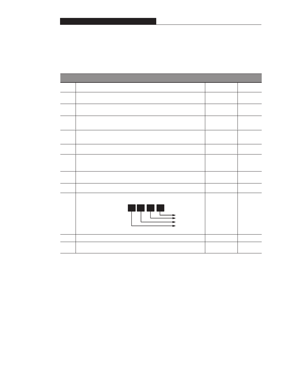 Display group, 01 [output frequency, 02 [output voltage | 03 [output current, 04 [output power, 05 [bus voltage, 06 [frequency command, 07 [last fault, 08 [heatsink temperature, 09 [controller status | Rockwell Automation 160 AC DRIVE SER B/FRN 5-6.XX User Manual | Page 29 / 60