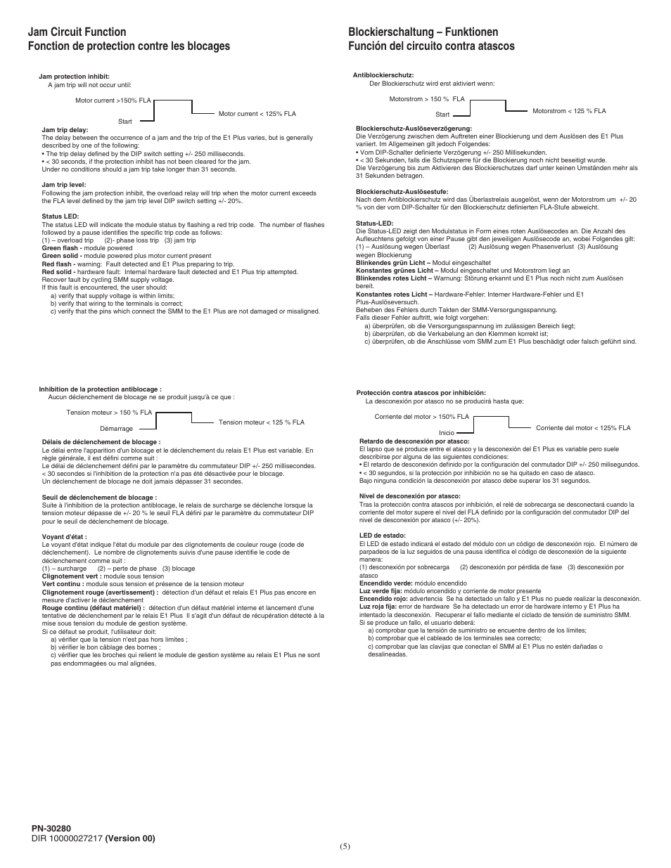 Rockwell Automation 193-EJM E1 PLUS Jam Accessory Module User Manual | Page 5 / 8