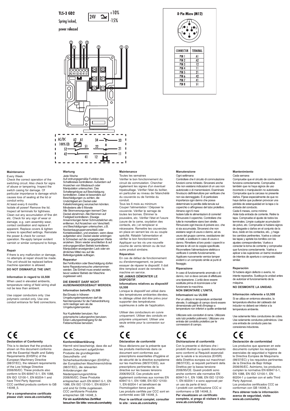 Rockwell Automation 440G TLS3-GD2 User Manual | Page 3 / 4