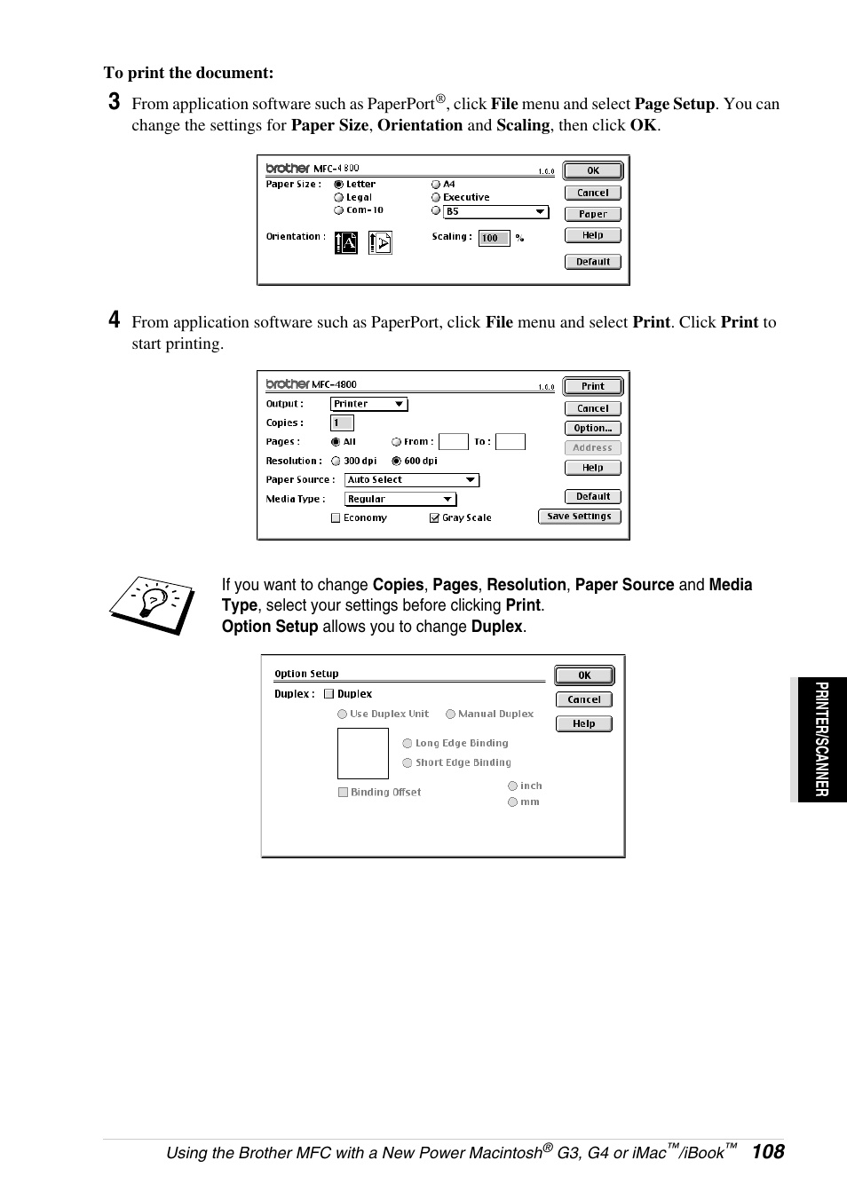 Brother 4800 User Manual | Page 119 / 174