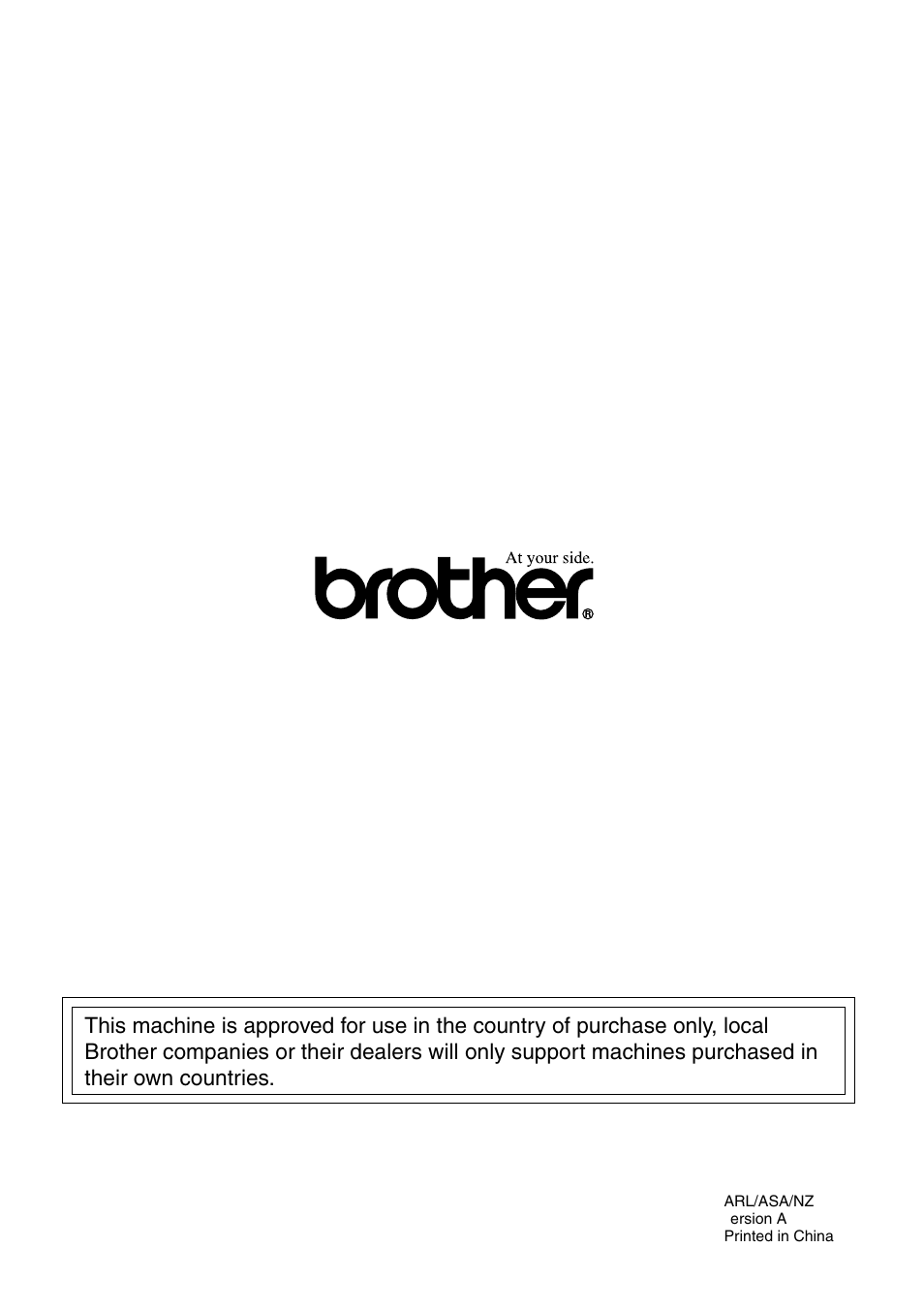 Brother 4800 User Manual | Page 174 / 174