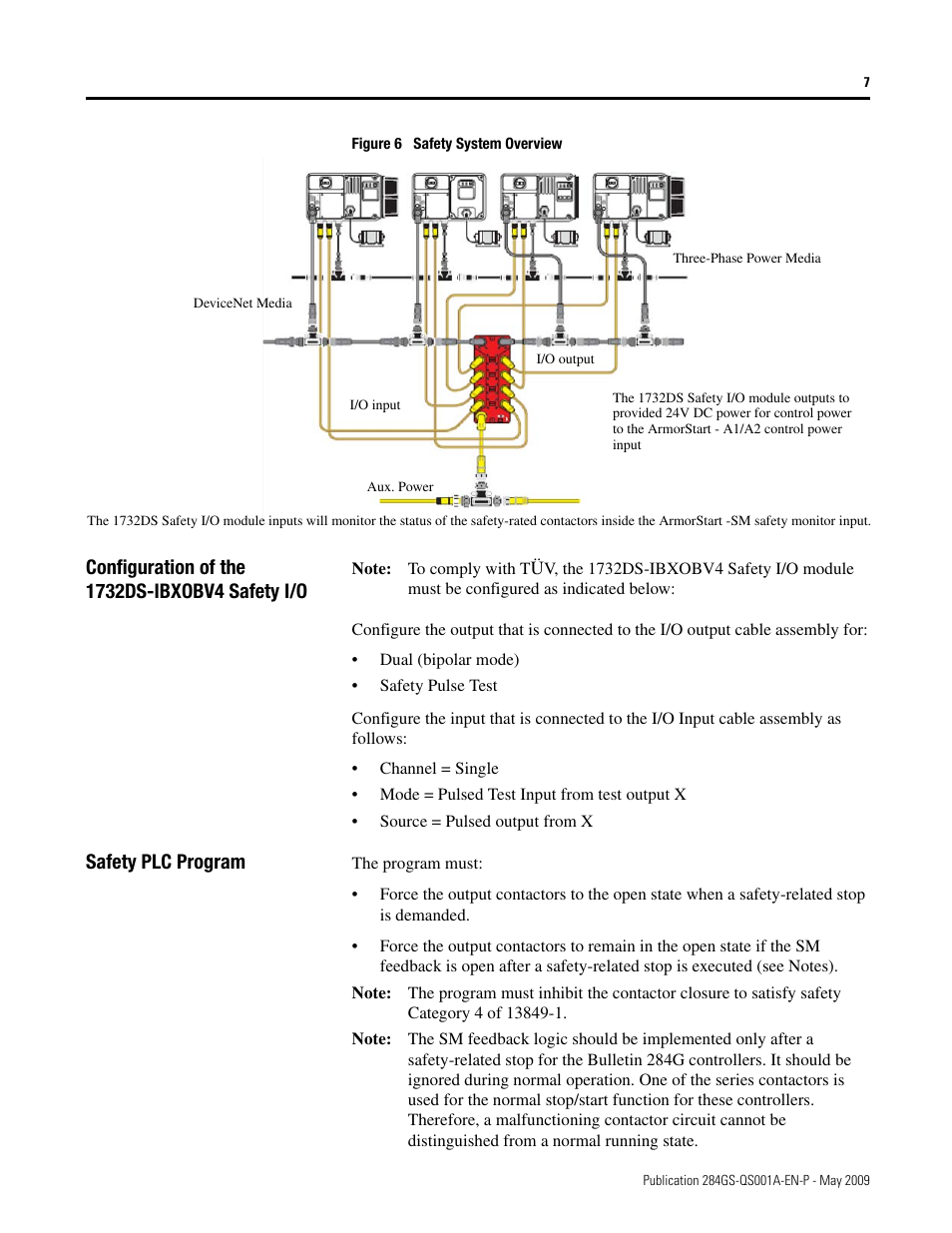 Safety plc program | Rockwell Automation 284G ArmorStart - Safety Version - Getting Started User Manual | Page 7 / 28