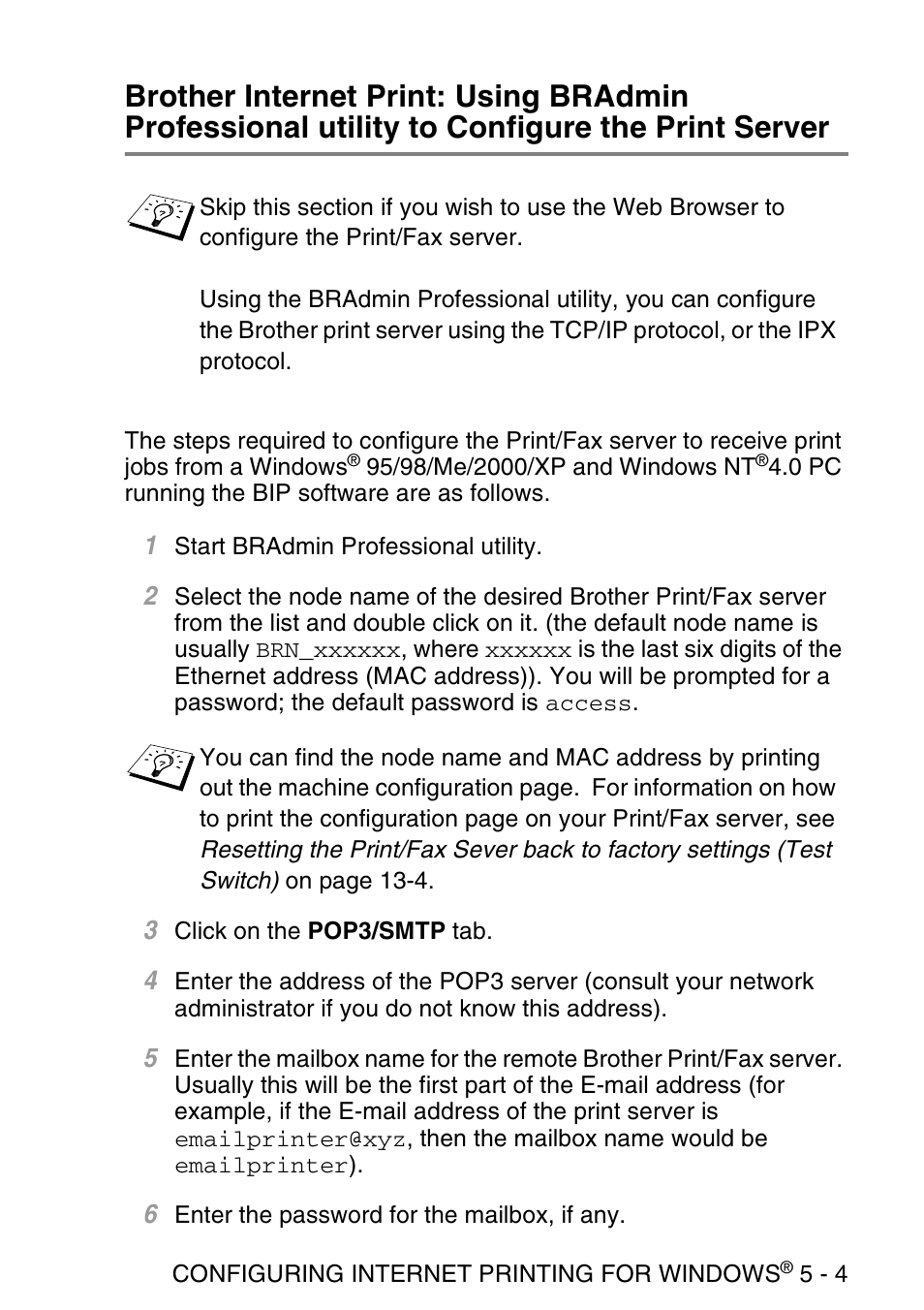 Brother NC9100H User Manual | Page 50 / 176