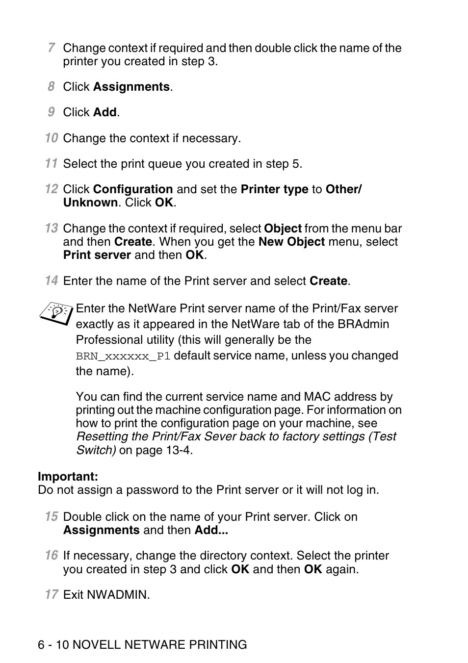 Brother NC9100H User Manual | Page 67 / 176