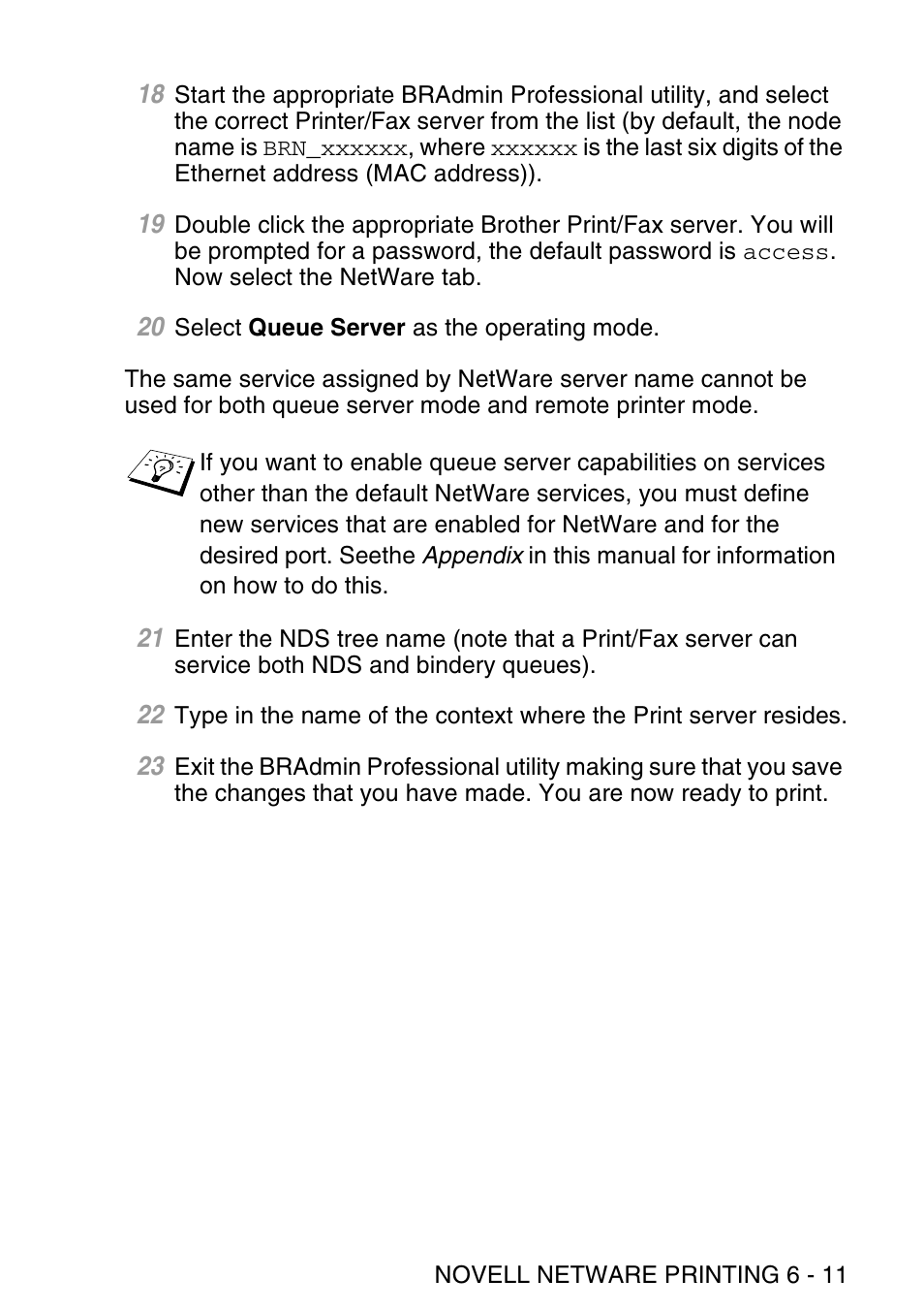 Brother NC9100H User Manual | Page 68 / 176