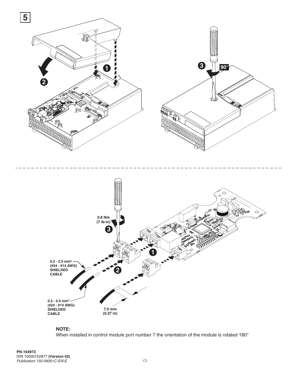Rockwell Automation 150-SM2 SMC-50 Soft Starter PTC, Ground and Current Feedback Option Module User Manual | Page 2 / 4