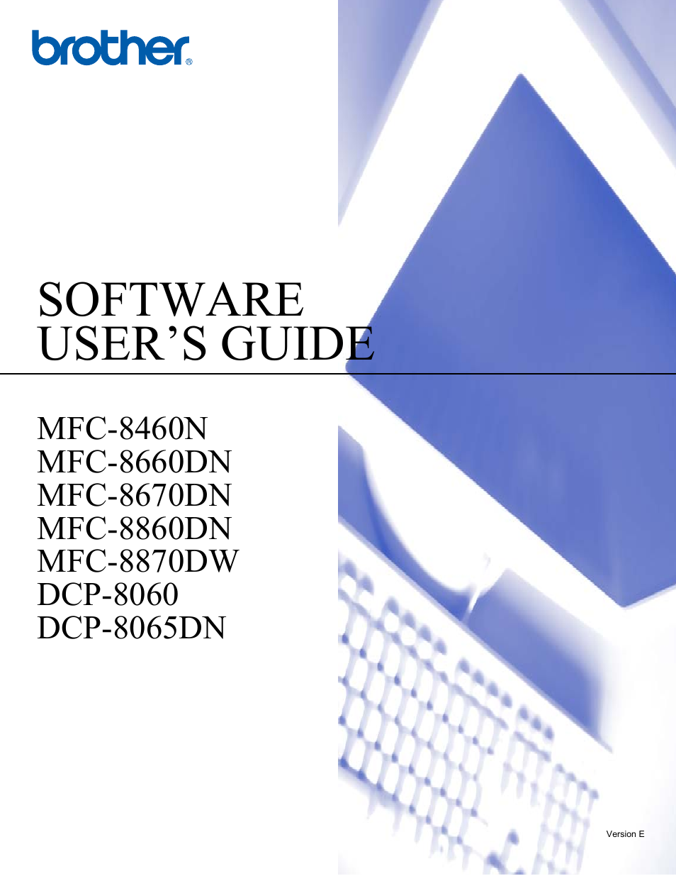 Brother MFC-8460N User Manual | 194 pages