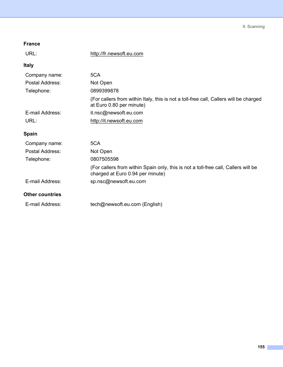 Brother MFC-8460N User Manual | Page 161 / 194