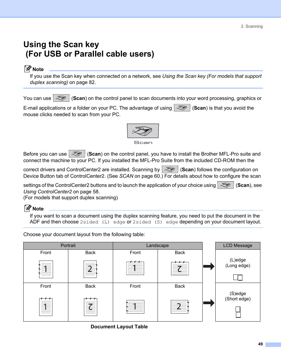 Brother MFC-8460N User Manual | Page 55 / 194