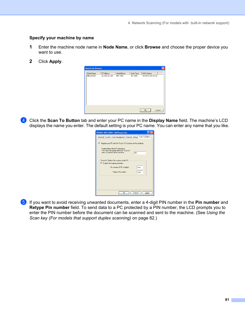 Brother MFC-8460N User Manual | Page 87 / 194