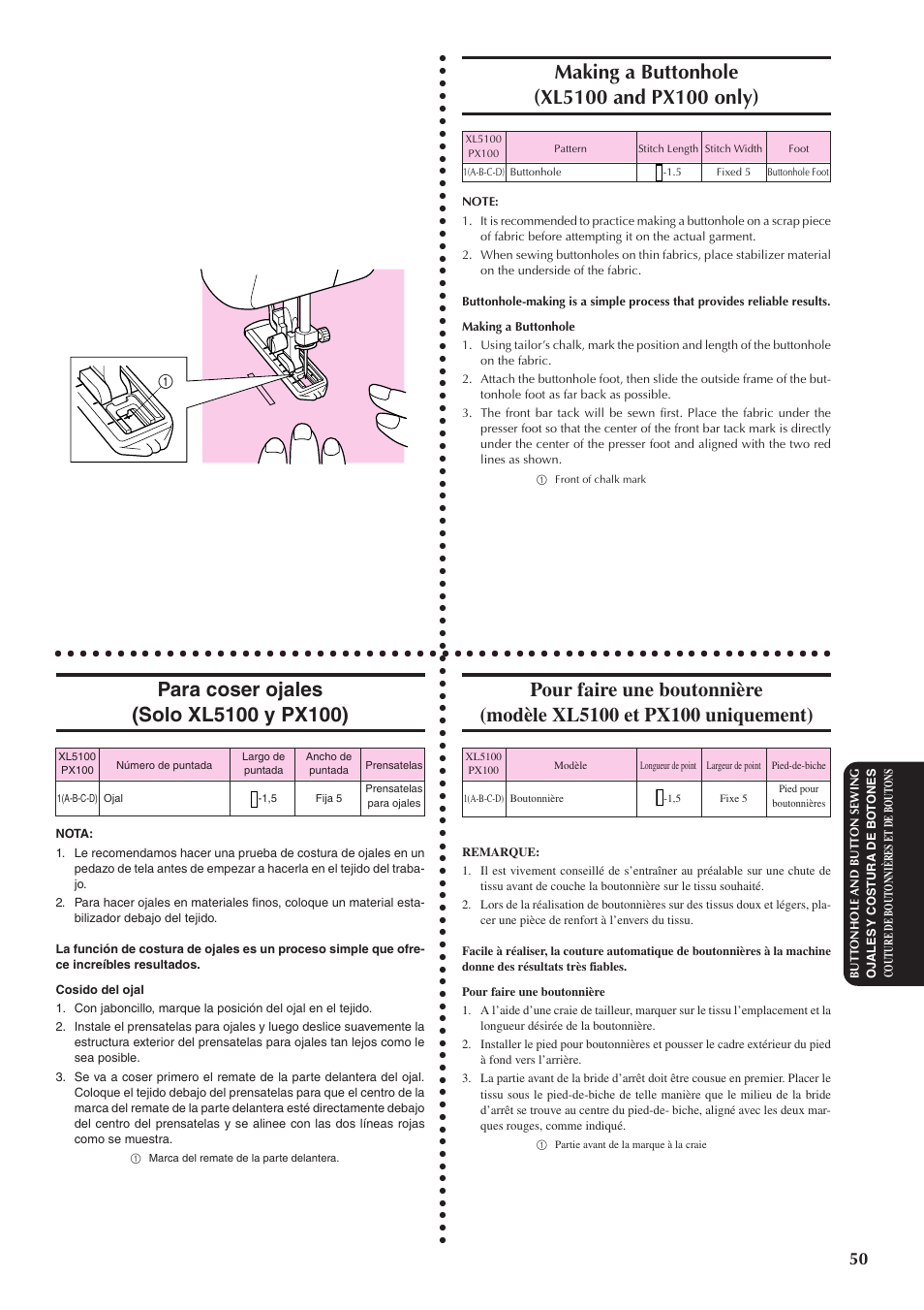 Brother XL5300 User Manual | Page 59 / 88