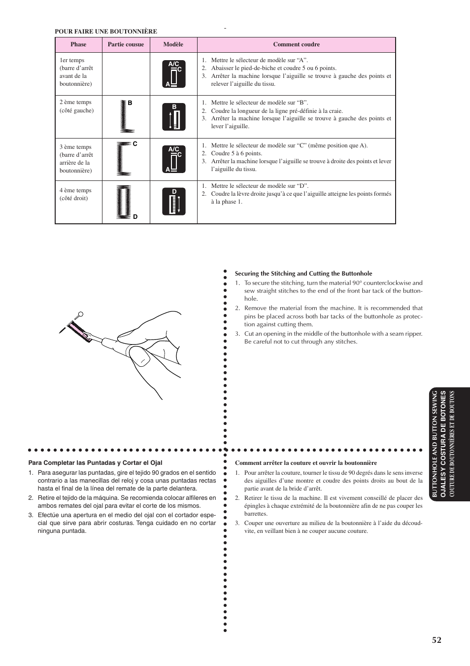 Brother XL5300 User Manual | Page 61 / 88