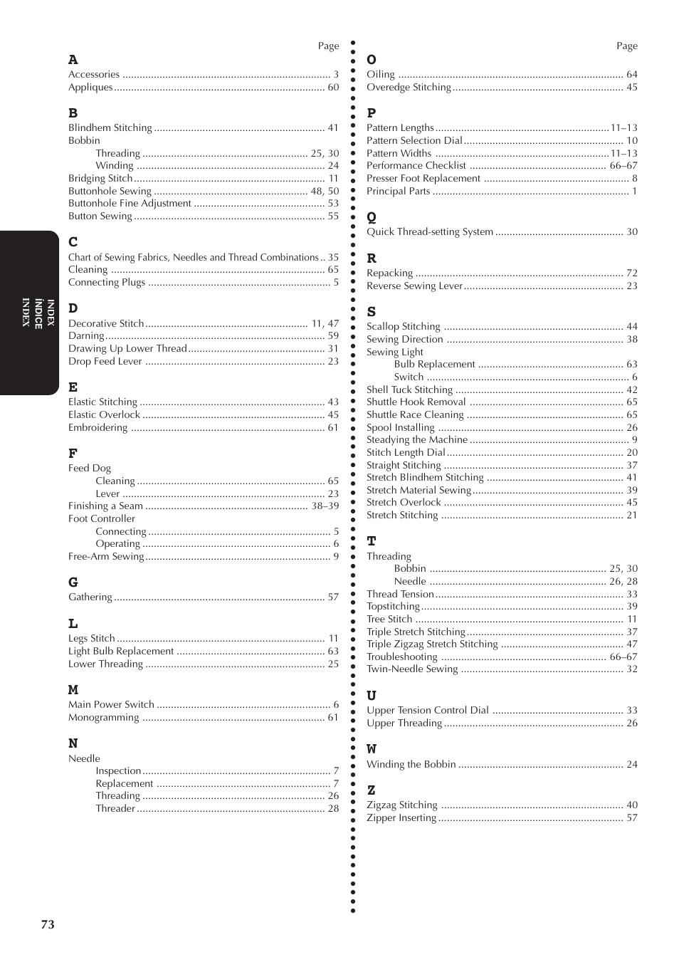 Brother XL5300 User Manual | Page 82 / 88