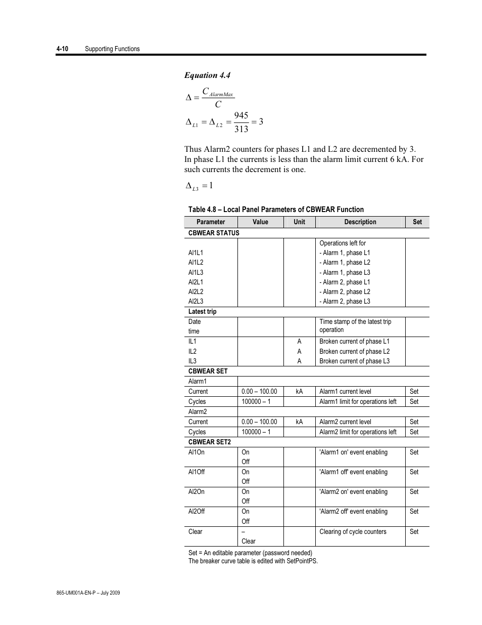 Rockwell Automation 865 Differential Protection Relay User Manual | Page 102 / 186