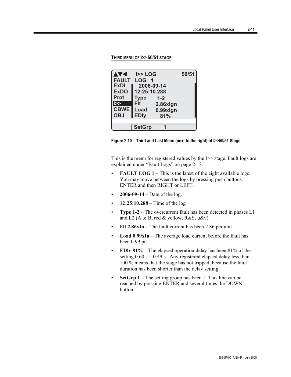 Rockwell Automation 865 Differential Protection Relay User Manual | Page 23 / 186