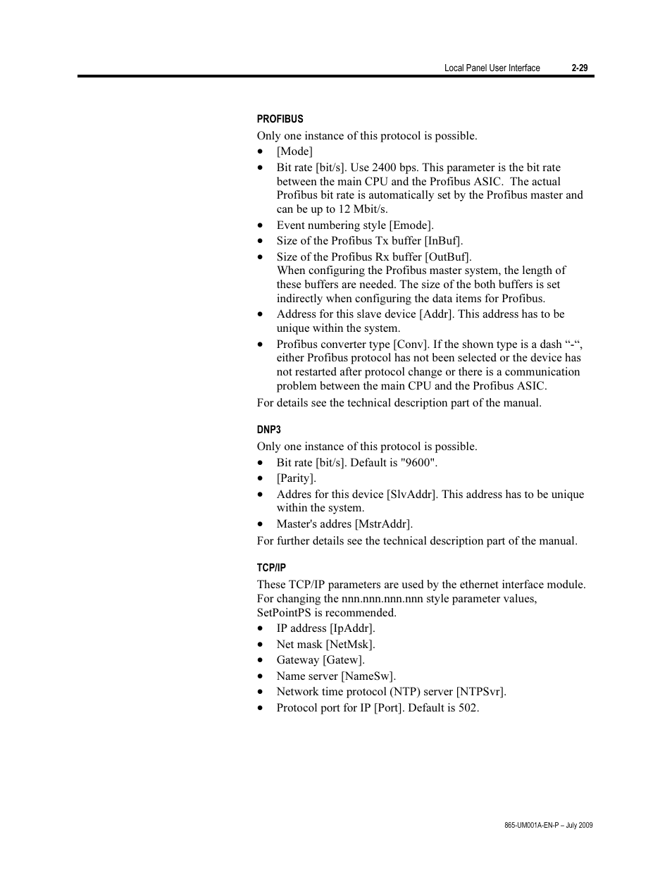 Rockwell Automation 865 Differential Protection Relay User Manual | Page 41 / 186