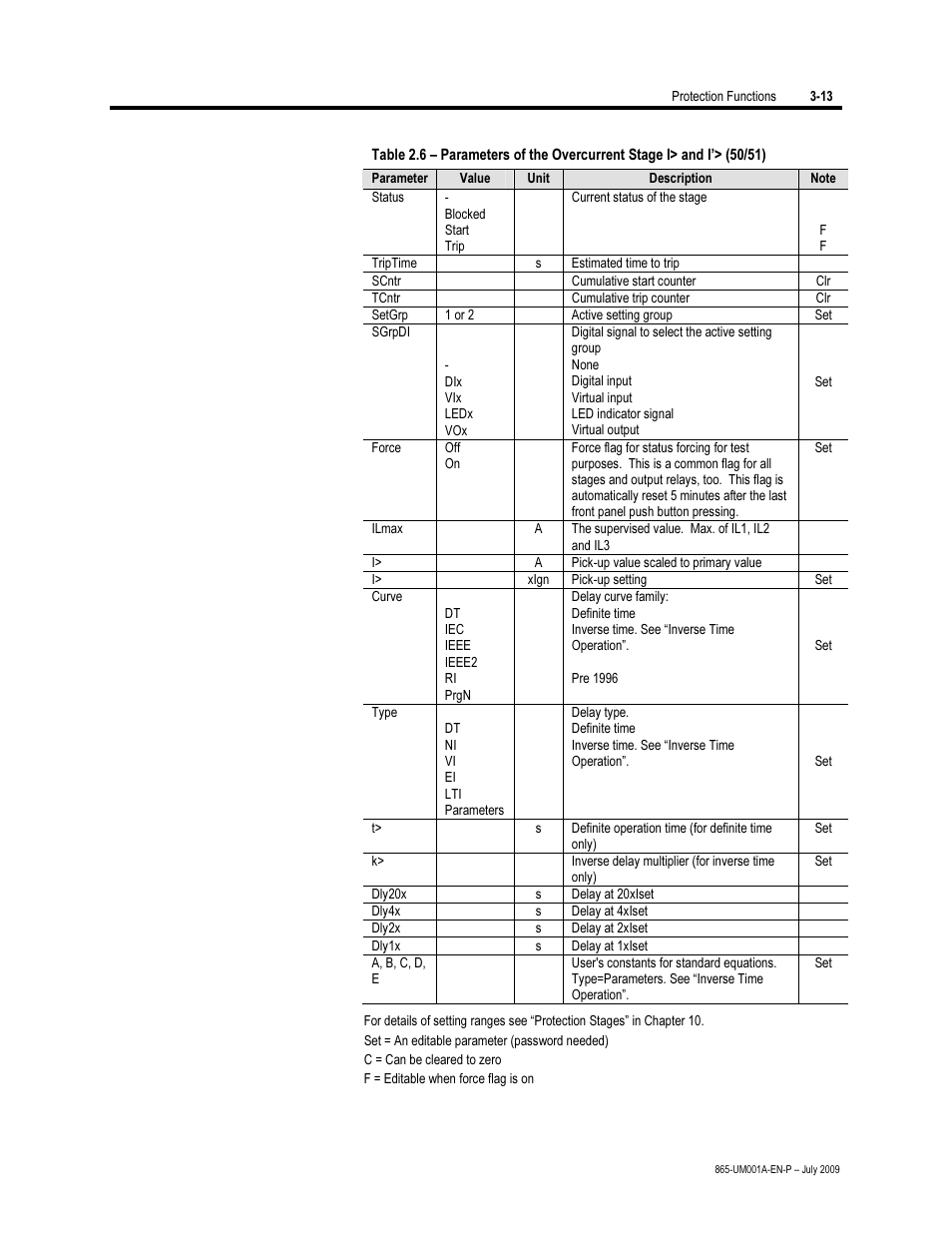 Rockwell Automation 865 Differential Protection Relay User Manual | Page 57 / 186
