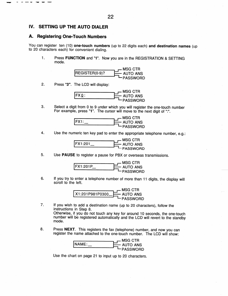 Brother FAX-210 User Manual | Page 31 / 68