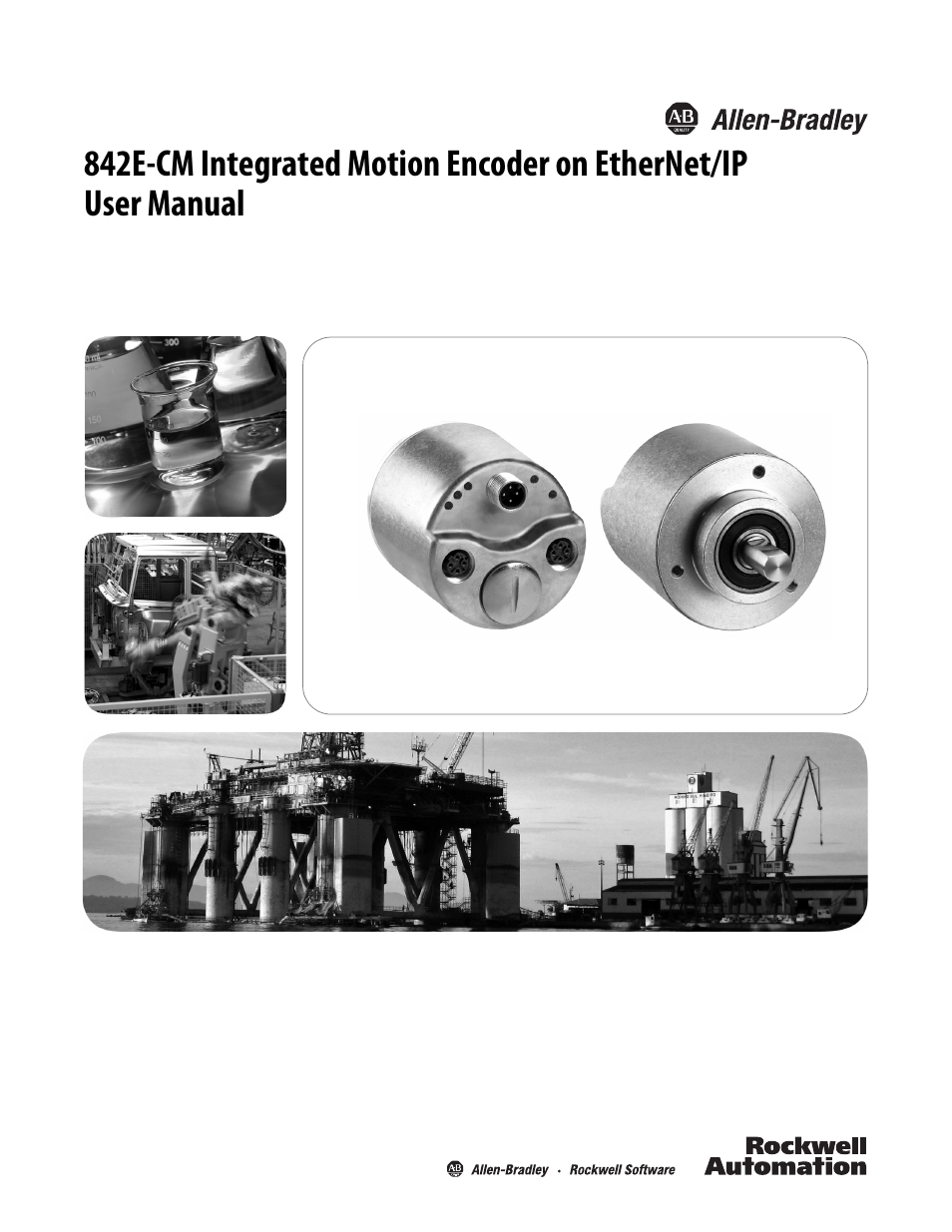 Rockwell Automation 842E CM Integrated Motion Encoder on EtherNet/IP User Manual | 64 pages