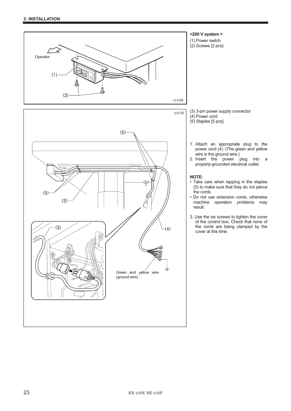 Brother BE-438F User Manual | Page 32 / 90