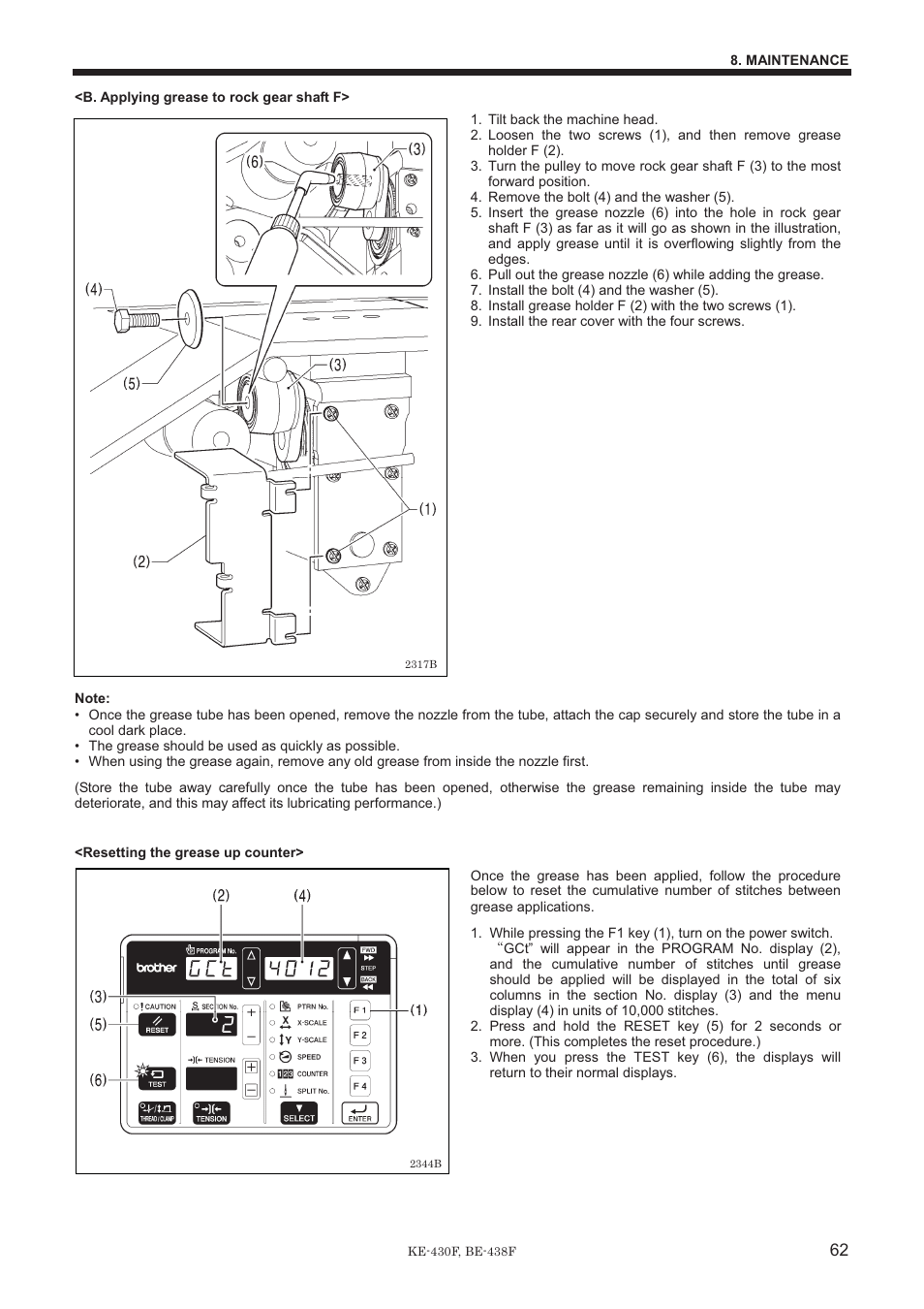 Brother BE-438F User Manual | Page 71 / 90