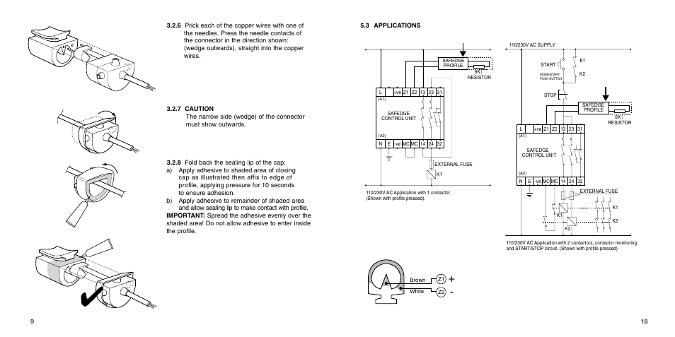 Rockwell Automation 440F Safedge Pressure Sensitive Safety Edge System User Manual | Page 10 / 14