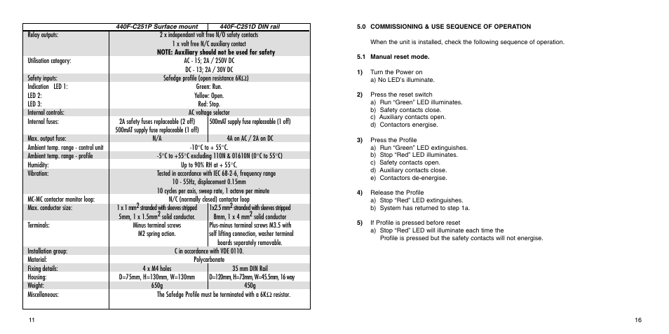 Rockwell Automation 440F Safedge Pressure Sensitive Safety Edge System User Manual | Page 12 / 14