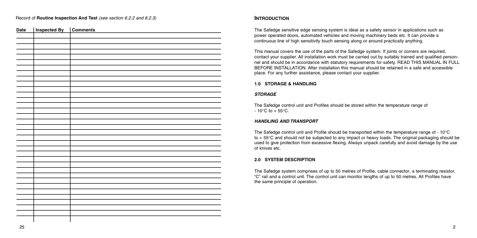 Rockwell Automation 440F Safedge Pressure Sensitive Safety Edge System User Manual | Page 3 / 14