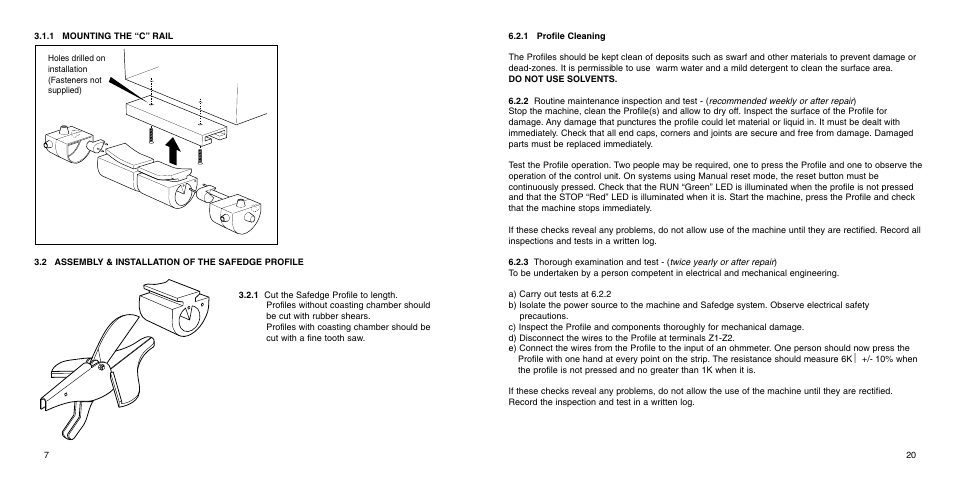 Rockwell Automation 440F Safedge Pressure Sensitive Safety Edge System User Manual | Page 8 / 14