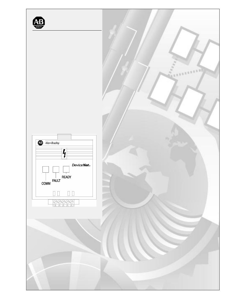 Rockwell Automation 160 DEVICENET (DN1) MODULE FRN 1-2.XX User Manual | 107 pages
