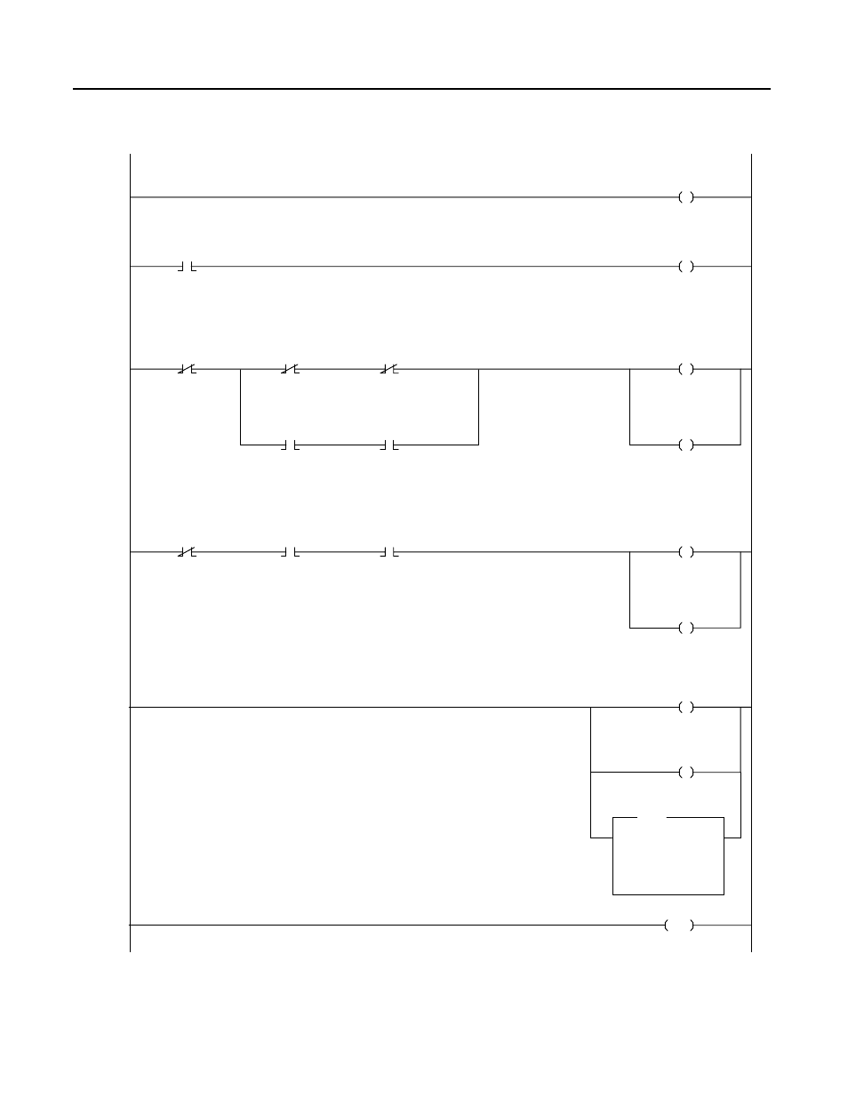 Program the ladder (continued) | Rockwell Automation 160 DEVICENET (DN1) MODULE FRN 1-2.XX User Manual | Page 51 / 107