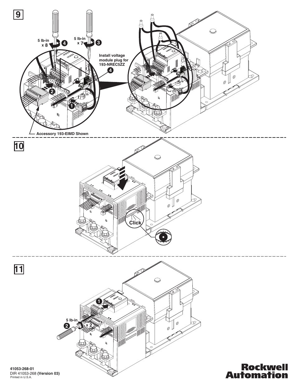 Rockwell Automation 193-NRECxZZ Overload Relay Replacement User Manual | Page 4 / 4