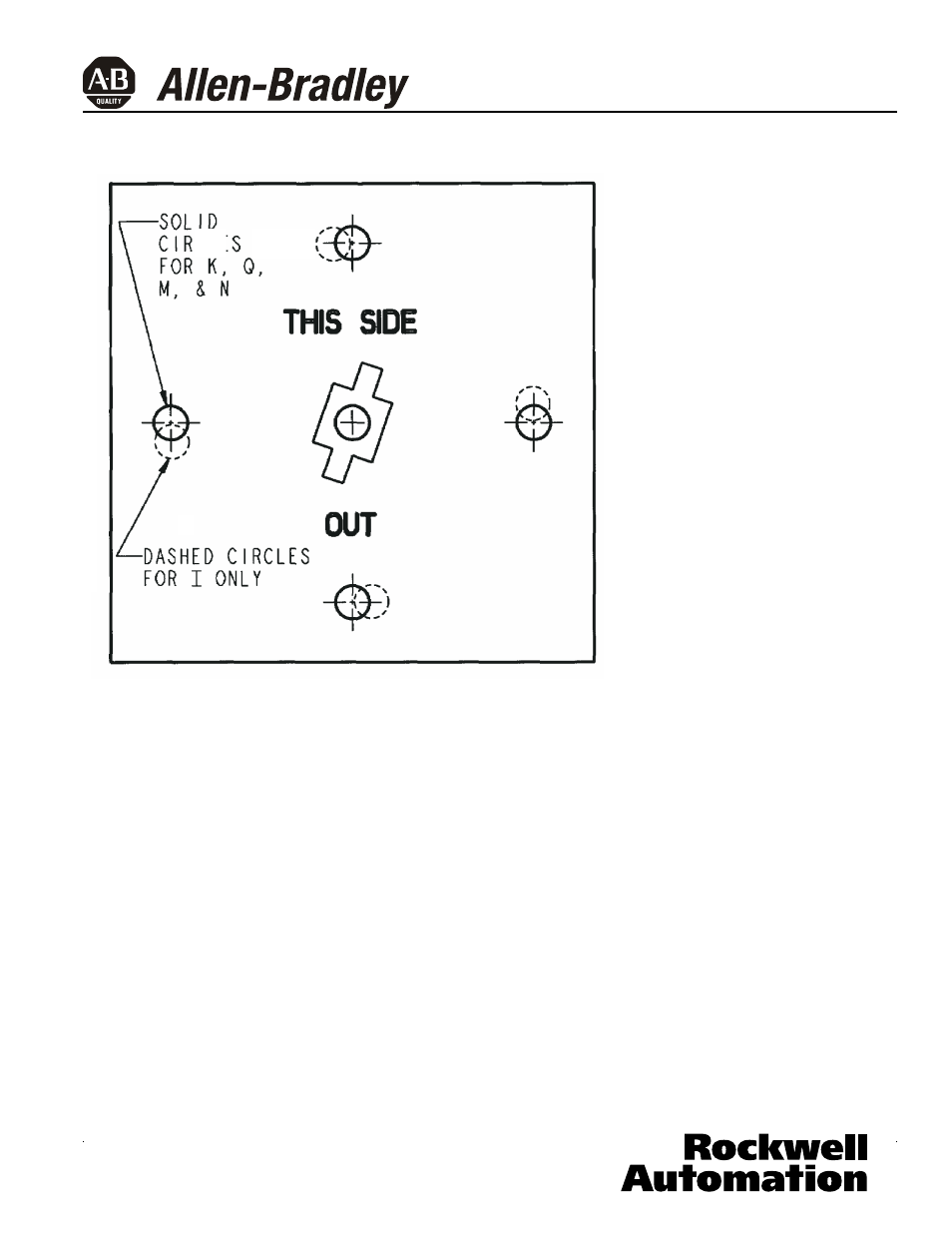 Rockwell Automation 140U Q, M Frame CB Drilling and Assembling Rotary Handle Mechanism User Manual | Page 5 / 8